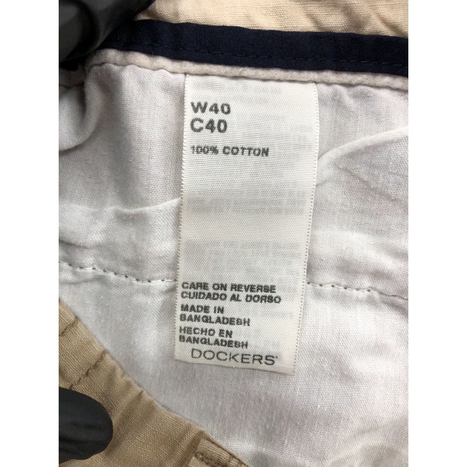 Dockers Dockers Cargo Shorts Mens Size 40 Mid Rise Beige Size US 40 / EU 56 - 7 Thumbnail