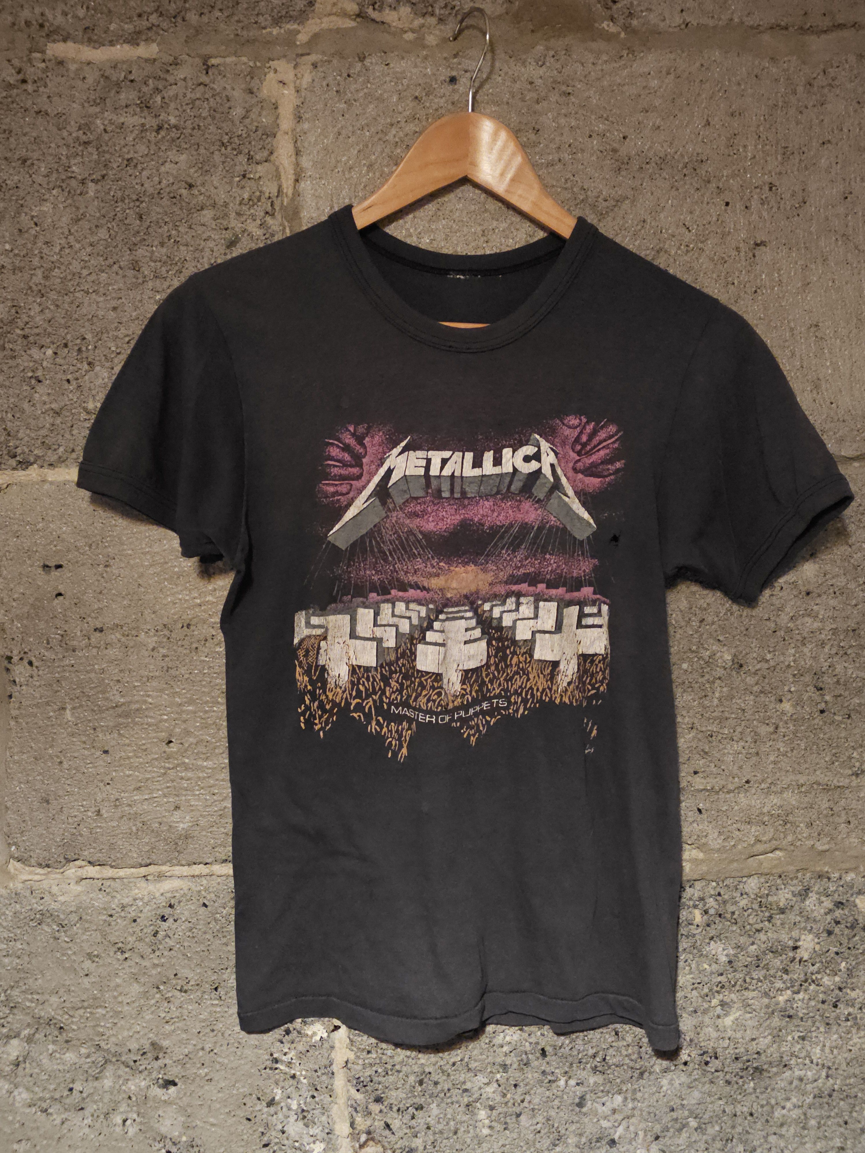 Band Tees × Metallica × Vintage Vintage 80's METALLICA master of puppets t-shirt Size US M / EU 48-50 / 2 - 2 Thumbnail