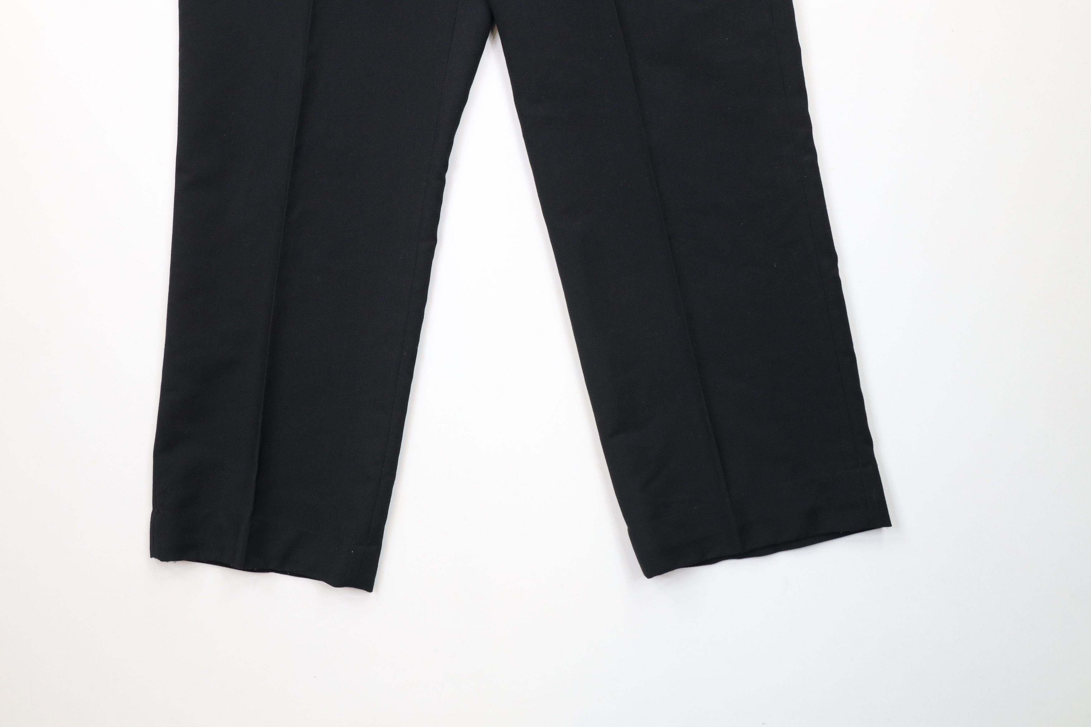 Vintage Vintage 70s Streetwear Wool Blend Wide Leg Chino Pants Size US 34 / EU 50 - 4 Thumbnail