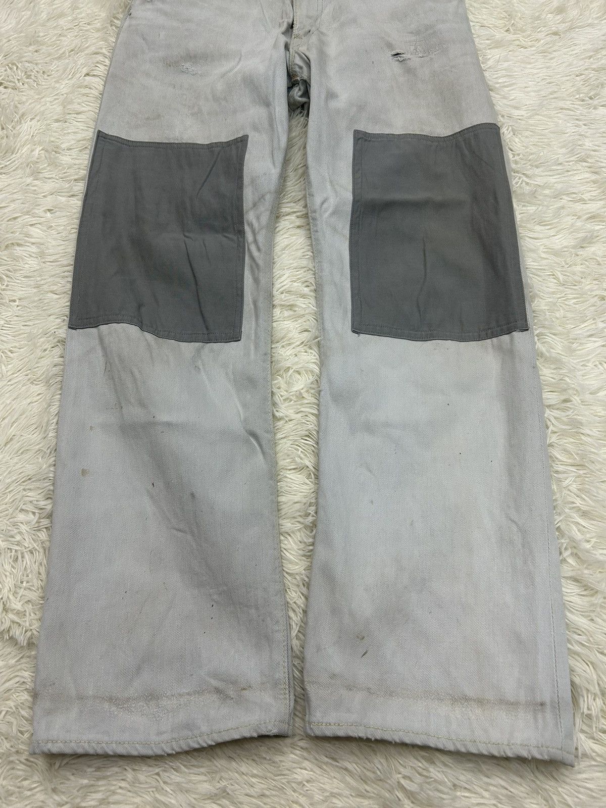 Japanese Brand Vintage 70's Canton X-West Distressed Denim Size US 33 - 2 Thumbnail
