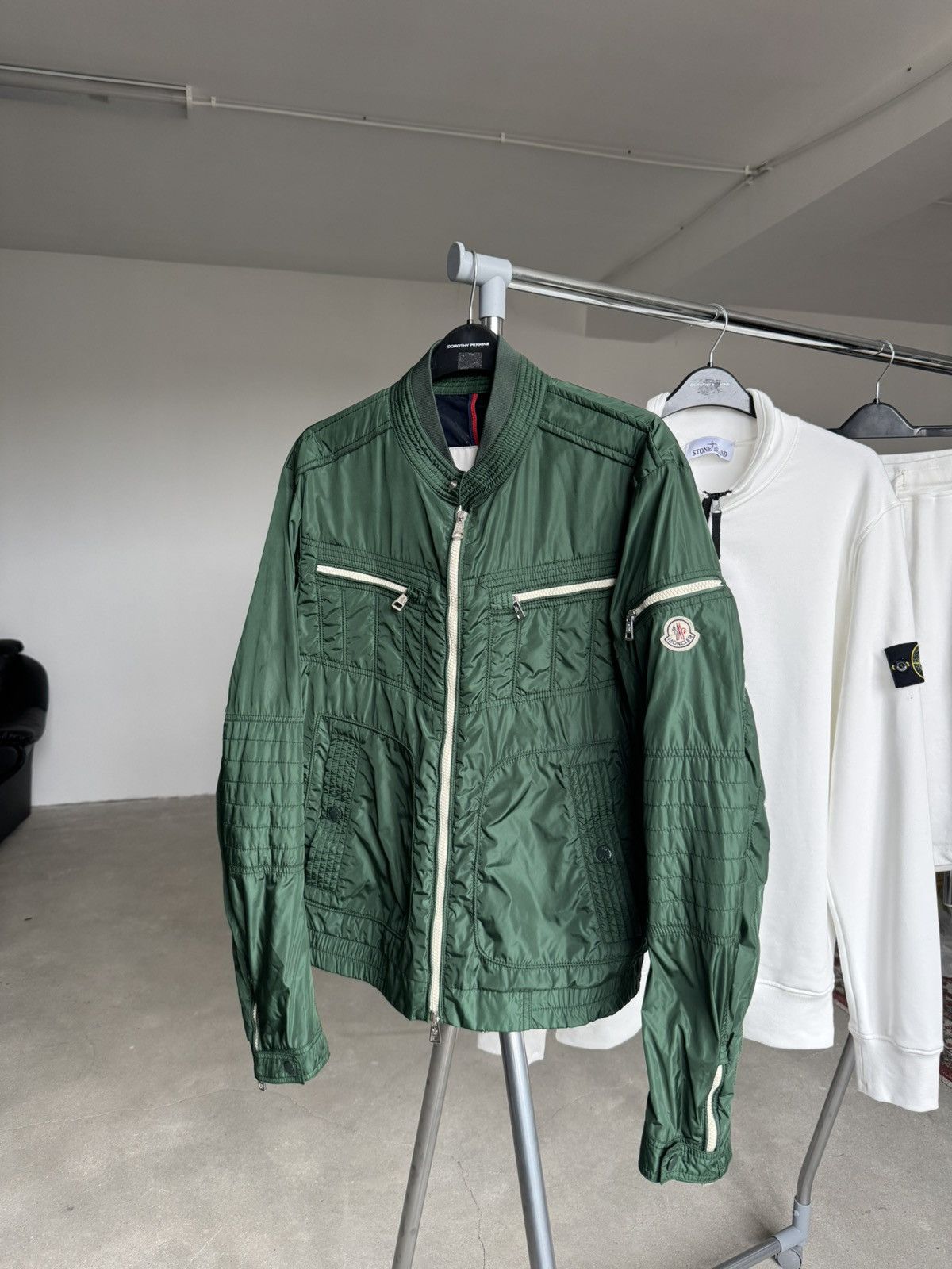 Moncler Moncler Bomber Jacket Thym Size US M / EU 48-50 / 2 - 1 Thumbnail