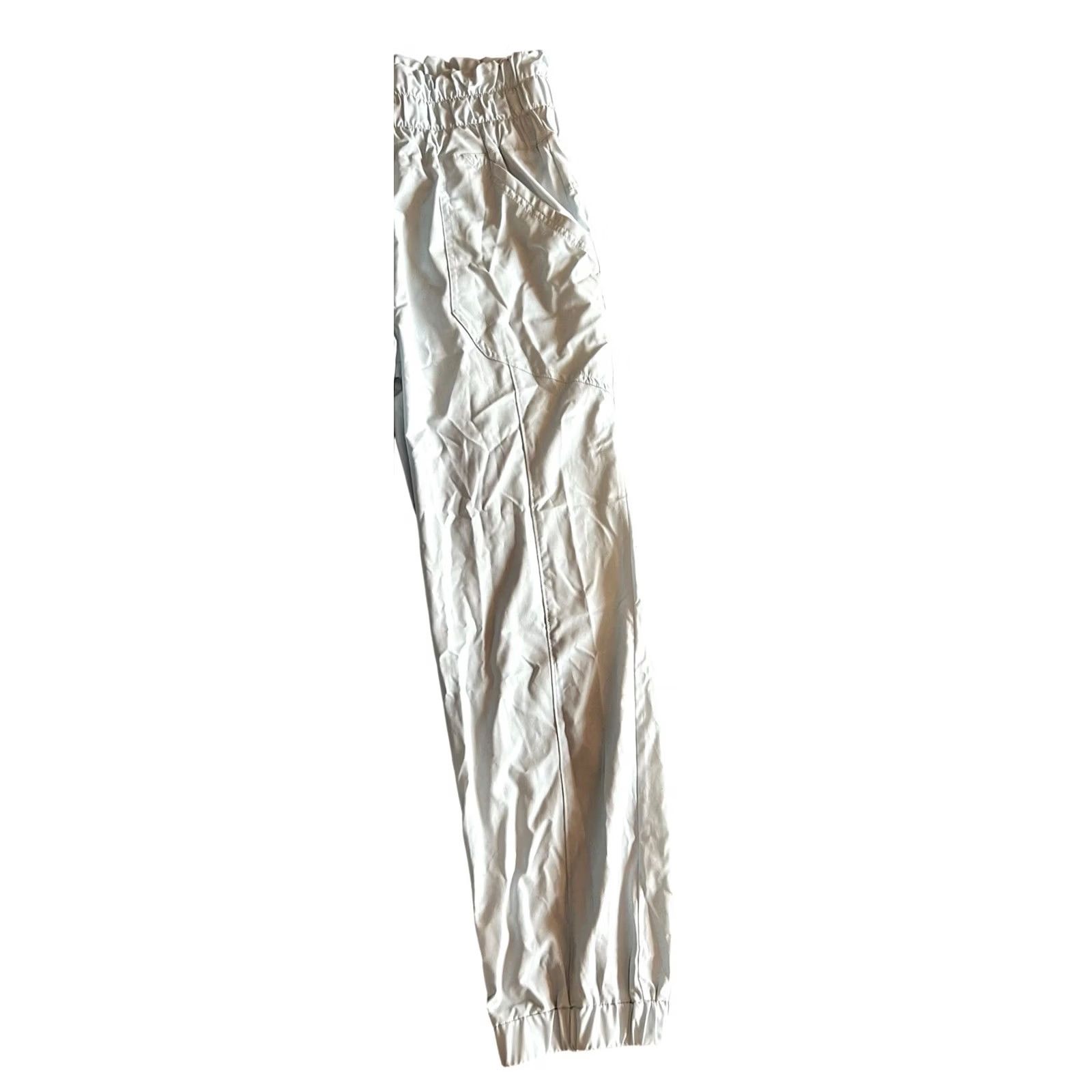 Vintage Love Tree Pants Joggers Pockets Drawstring Chambray Tencel Blue Large Women's Size 36" / US 14 / IT 50 - 3 Thumbnail