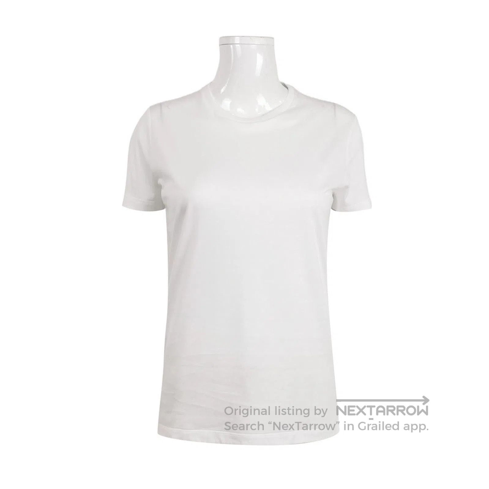 Prada Prada Classic Cotton Crew Neck T. Size M / US 6-8 / IT 42-44 - 1 Thumbnail