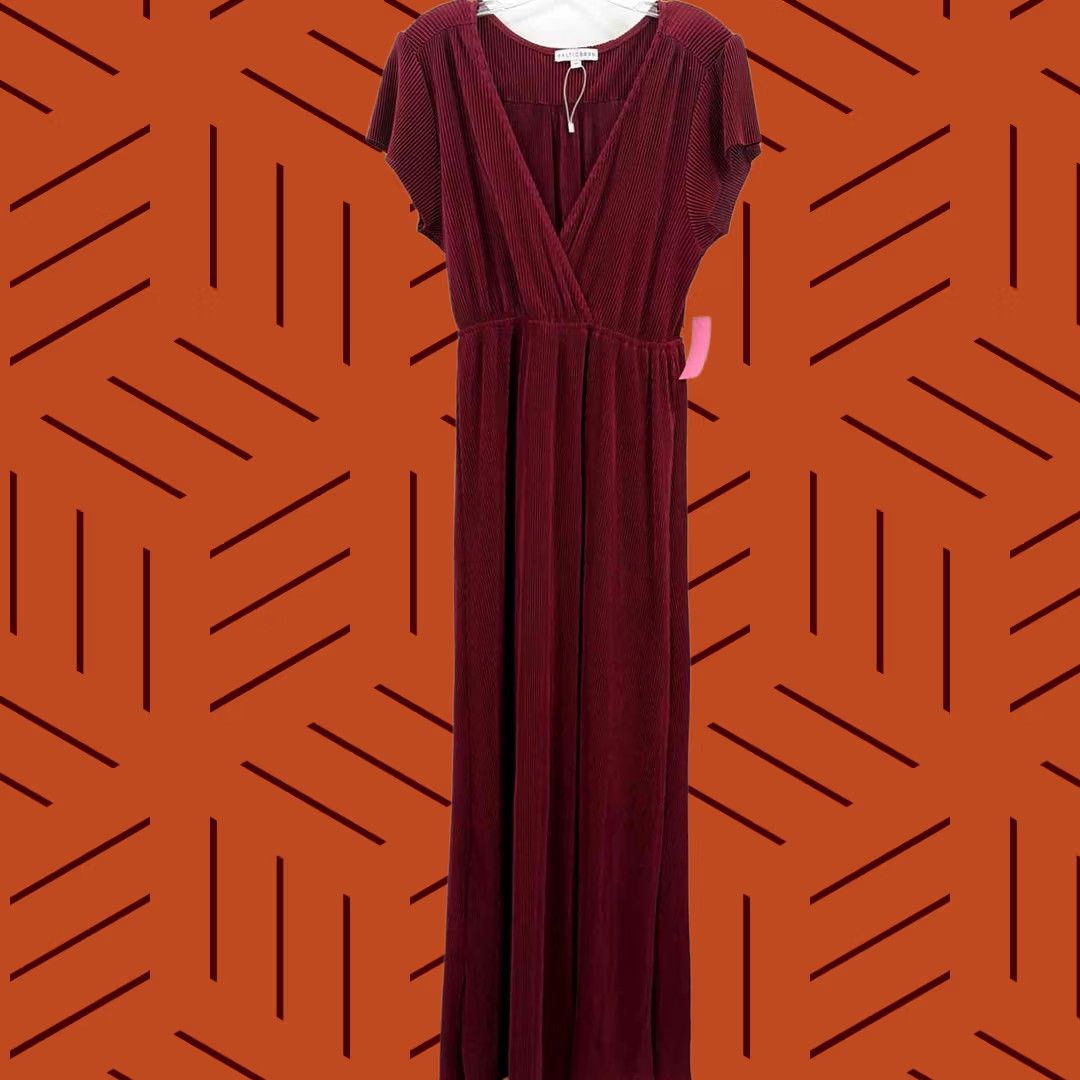 Born Baltic Born Red Maxi Short Sleeve Dress Medium Size 32" / US 10 / IT 46 - 1 Thumbnail