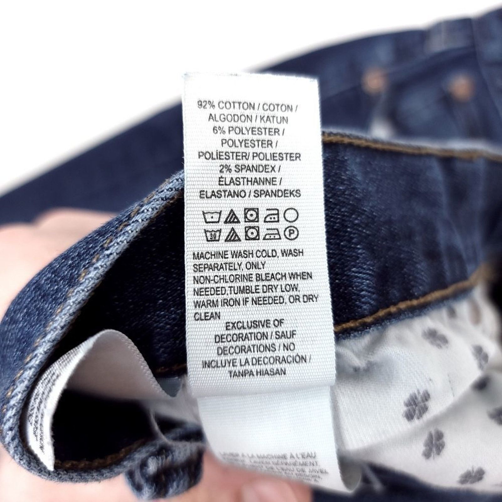 Lucky Brand Lucky Brand 121 Slim Jeans Mens 38x31 Dark Blue Stretch Size US 38 / EU 54 - 4 Thumbnail