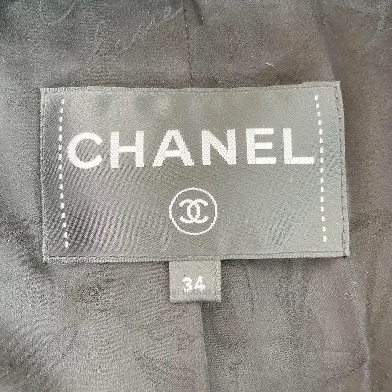 Chanel Black zongzi waist strap jacket