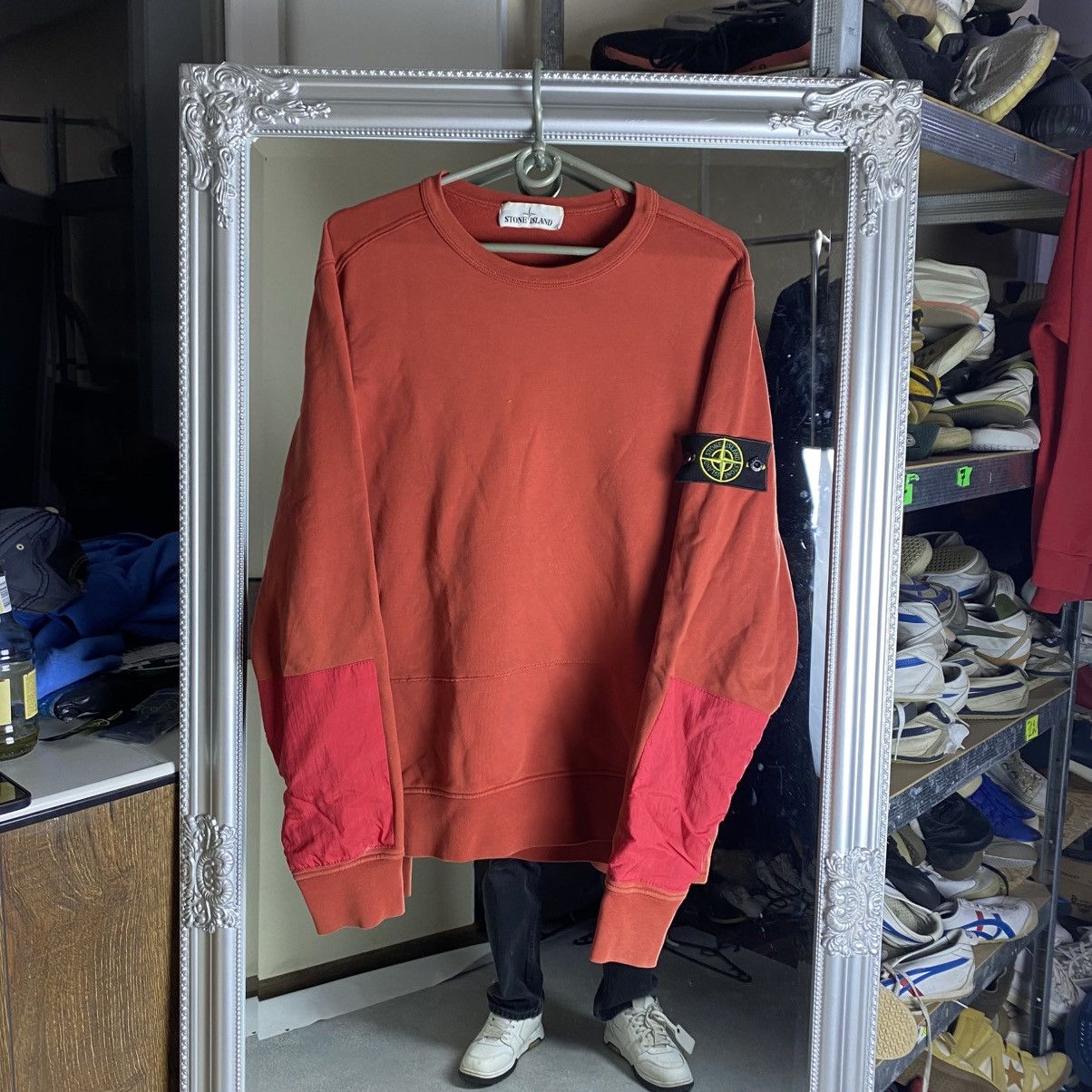 STONE ISLAND SWEATSHIRT COTTON DRILL CASUAL