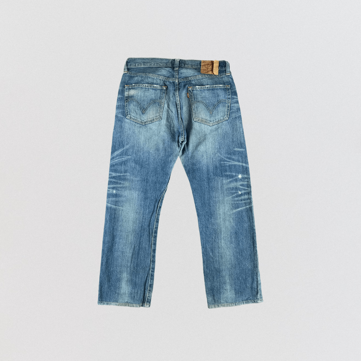 Levi's Vintage Blue Wash Levis 501 Jeans-JM2825 Size US 34 / EU 50 - 2 Thumbnail