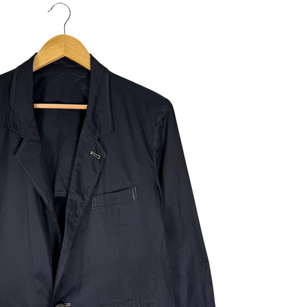 Yohji Yamamoto 🔥YOHJI YAMAMOTO LONG BLAZER COAT Size US M / EU 48-50 / 2 - 4 Thumbnail