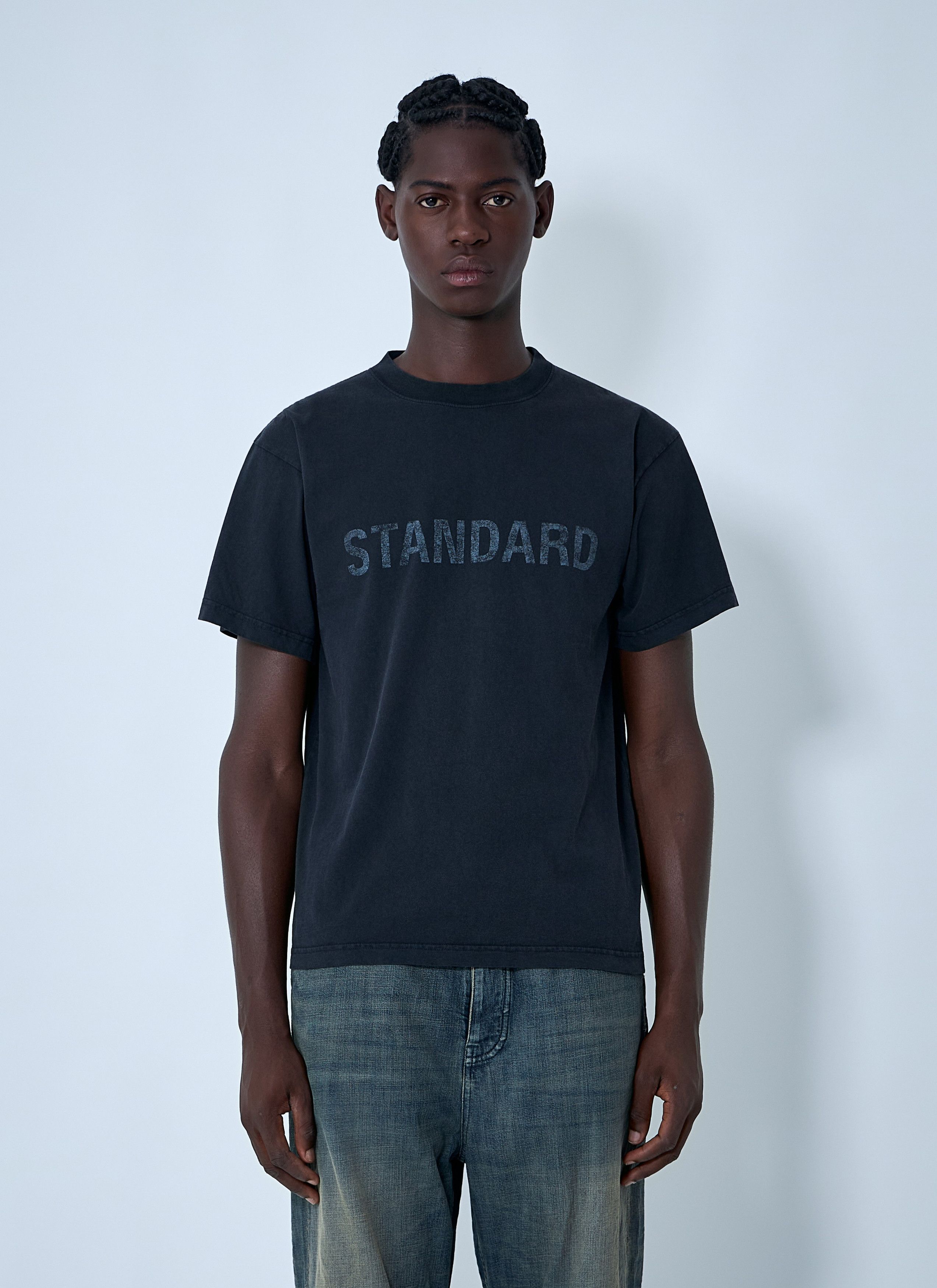 Balenciaga Text Motif T-Shirt Size US S / EU 44-46 / 1 - 1 Thumbnail