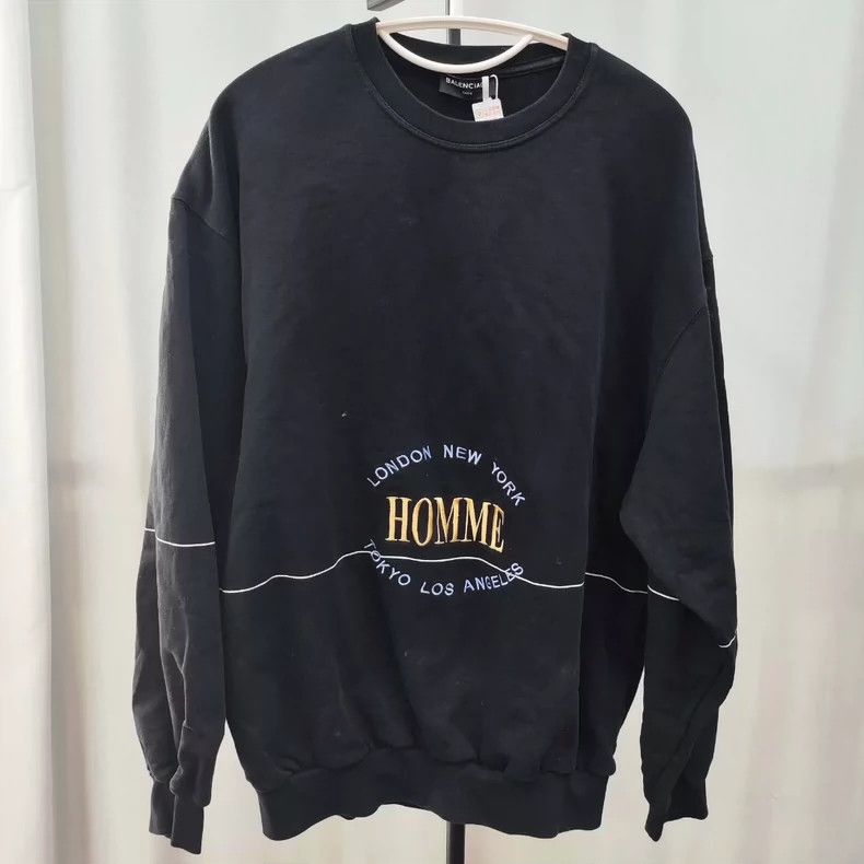 Balenciaga Balenciaga Black long sleeves 2502-Nextarrow Size US S / EU 44-46 / 1 - 1 Thumbnail