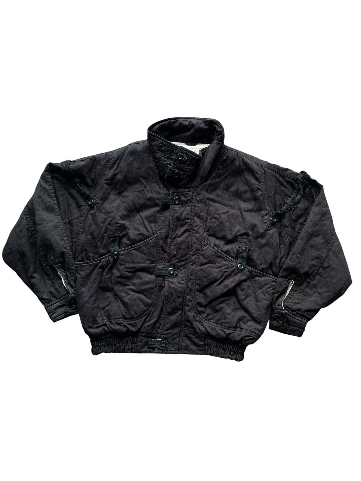 Japanese Brand Japanese Brand Bondage Utility Bomber Jacket Size US L / EU 52-54 / 3 - 1 Thumbnail