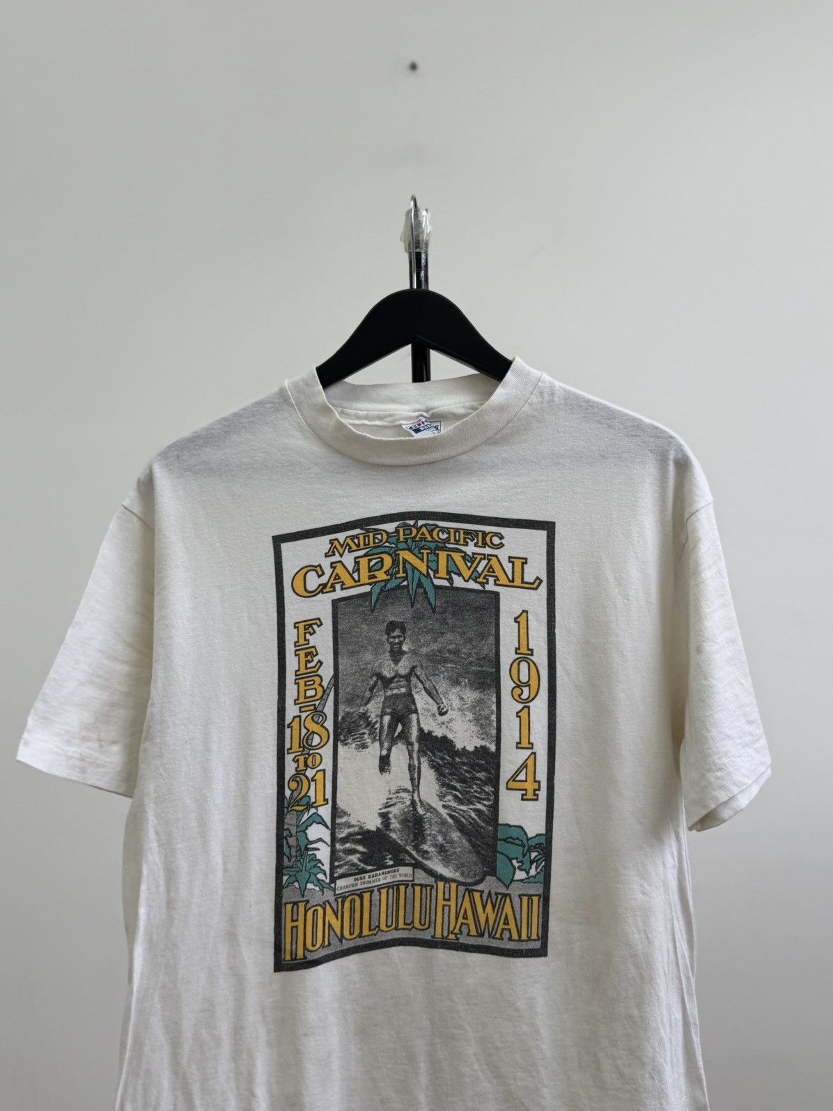 Other 90s Vintage Hawaii Champion Surf Swimmer Surfer T-Shirt Y2K Size US M / EU 48-50 / 2 - 5 Thumbnail