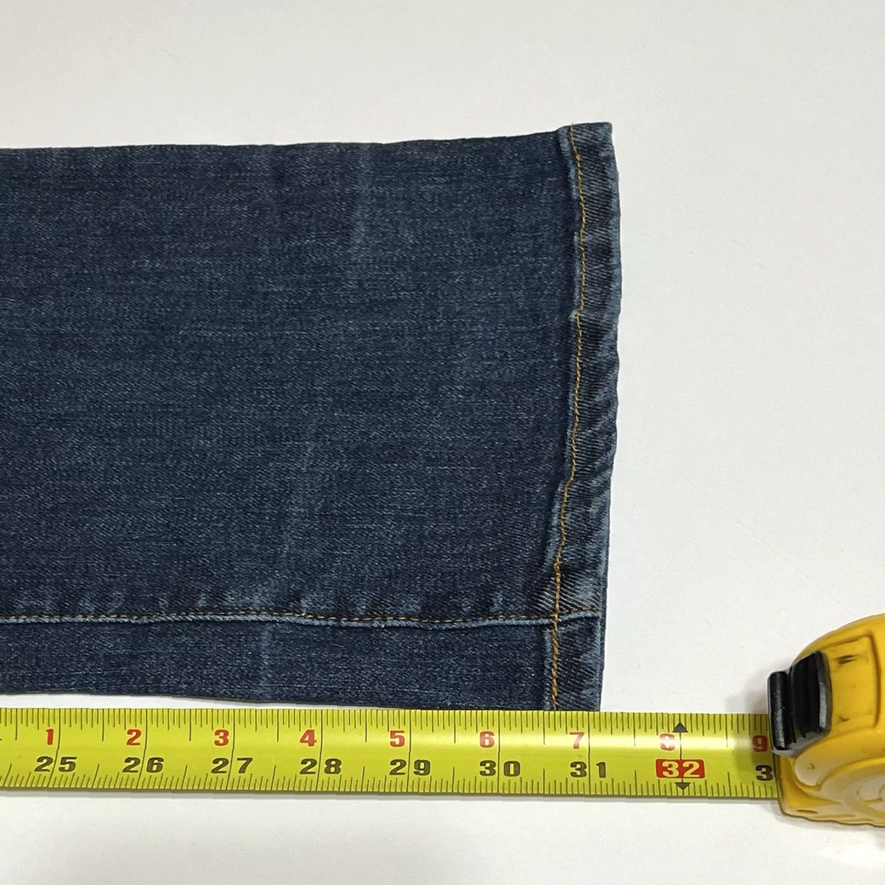Vintage Judy Blue Jeans Women’s Slim Bootcut 9/29 (29x31) Blue Dark Stretch Fold Lines, Logo, Pockets, Mid Rise, Cotton Blend, Regular Size 29 Womens Jeans Size 30" / US 8 / IT 44 - 6 Thumbnail