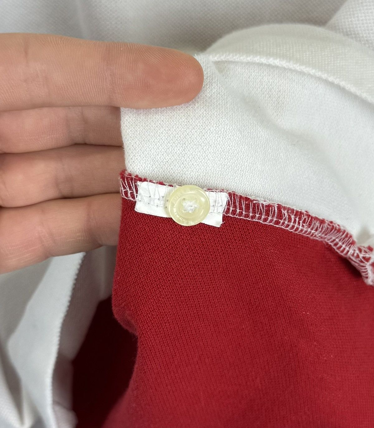 Ralph Lauren Ralph Lauren Mercer RL Polo Team Short Sleeve Shirt Red Top Size L / US 10 / IT 46 - 7 Thumbnail