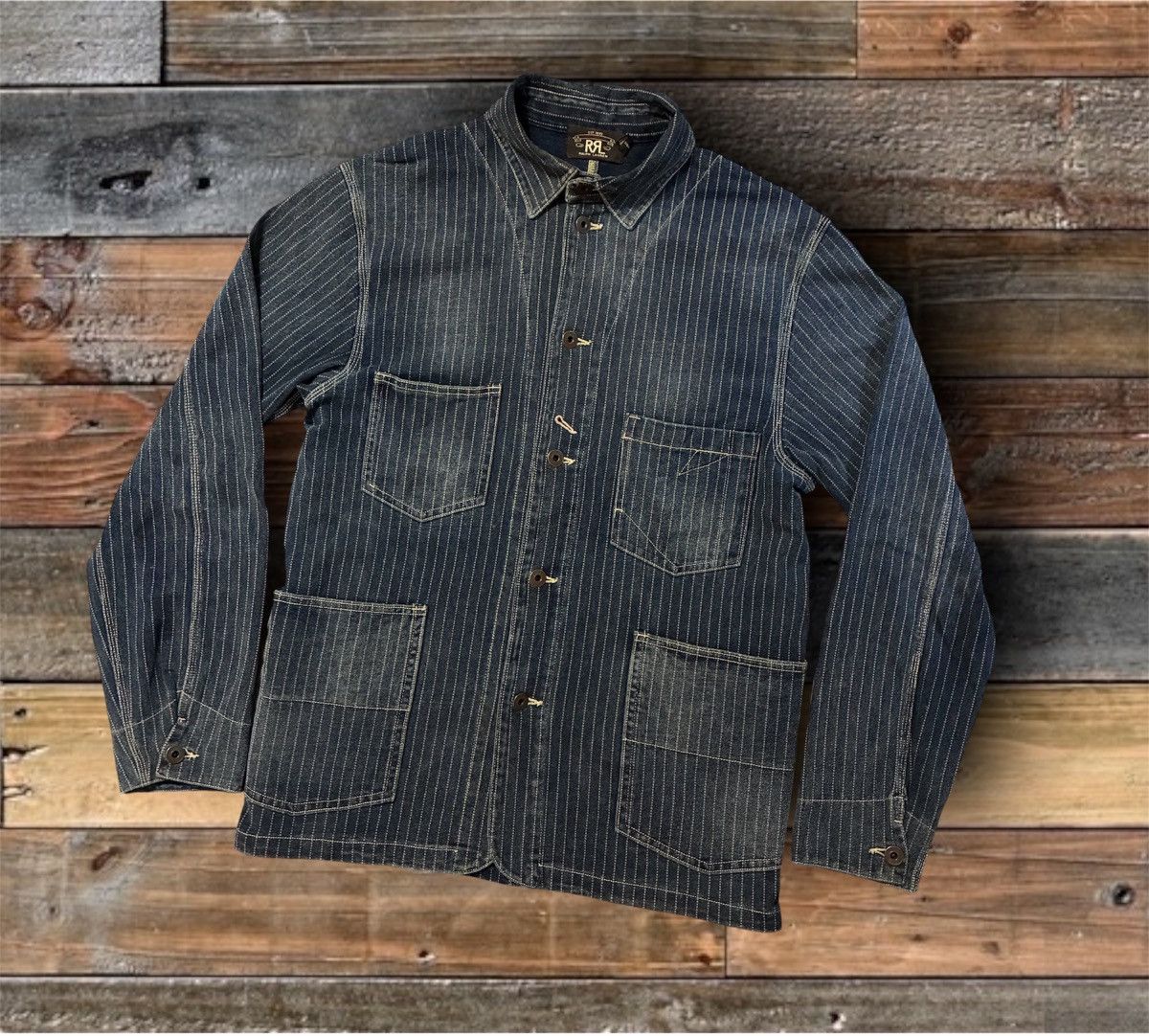RRL Ralph Lauren Vintage RRL Ralph Lauren Hickory Stripe Buckle