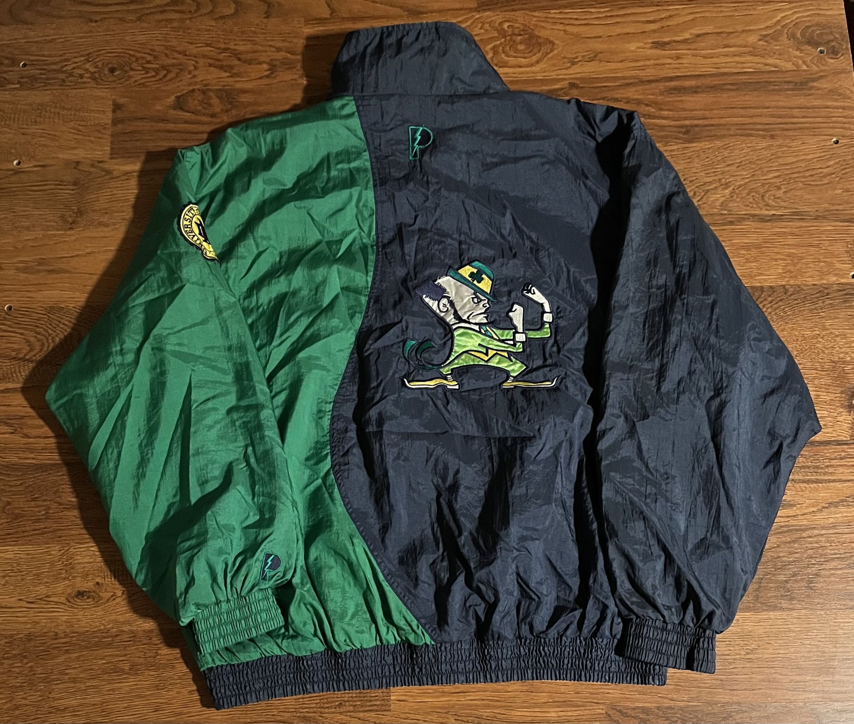 Pro Player Vintage Pro Player Notre Dame Fighting Irish Jacket 90s Size US XL / EU 56 / 4 - 2 Thumbnail
