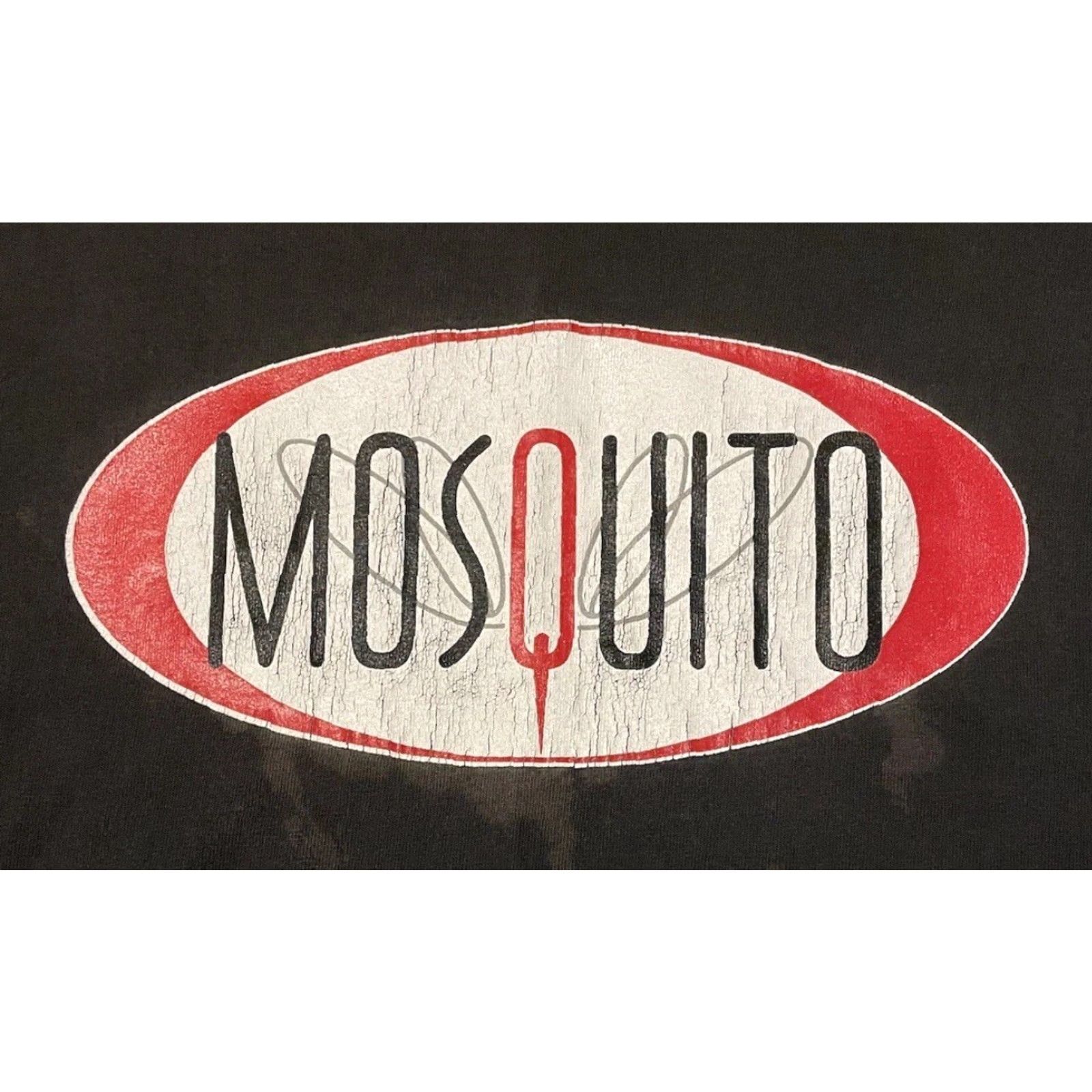 Thrasher VINTAGE 90s Mosquito Faded Distressed Shirt L Black Thrashed T-Shirt Men Short Sleeve Surf Skate Grunge Hip Hop Rave Punk Rock USA USA Size US L / EU 52-54 / 3 - 3 Thumbnail