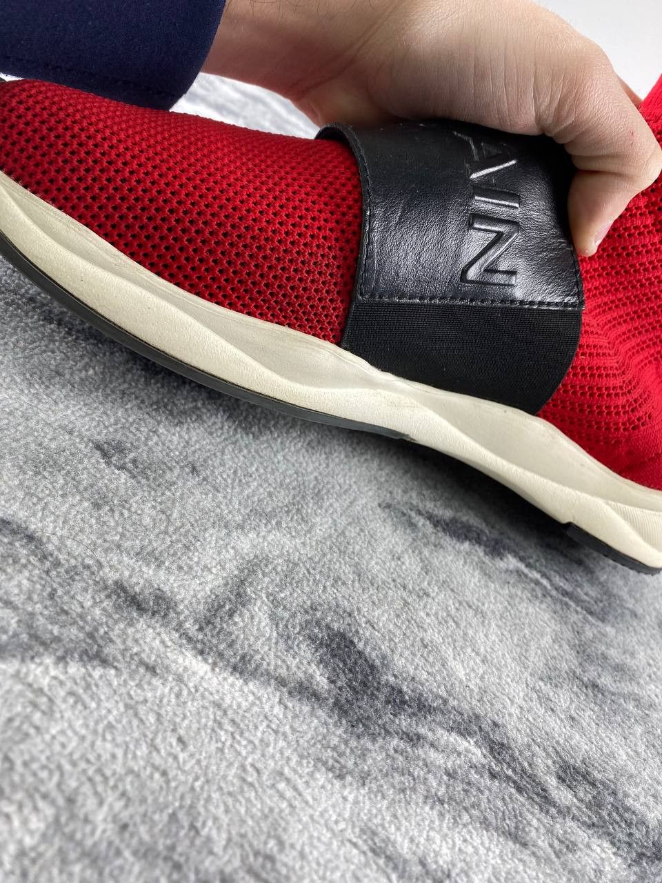 Balmain Balmain Cameron Runner High-Top Sneakers Men Size 9 Red Size US 9 / EU 42 - 9 Thumbnail