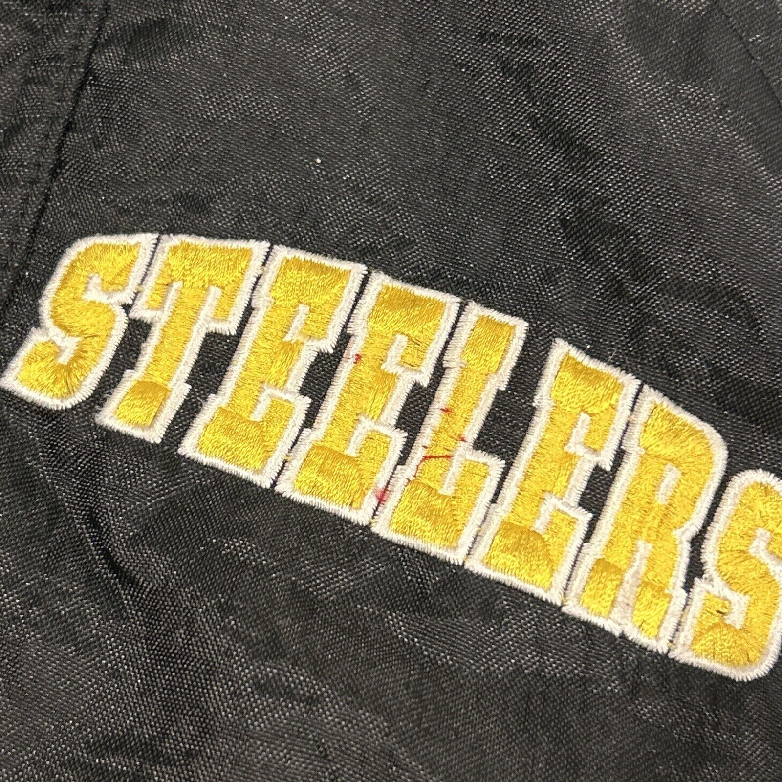 Reebok VTG Reebok Pittsburgh Steelers Puffer Hoodie Youth Small BIO Size S / US 4 / IT 40 - 17 Thumbnail