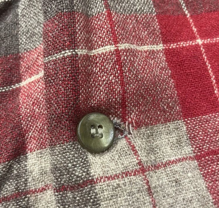 Japanese Brand × Pendleton × Vintage 50’s Pendleton Board Shirt Loop Collar Plaid Wool Flannel Size US M / EU 48-50 / 2 - 5 Thumbnail