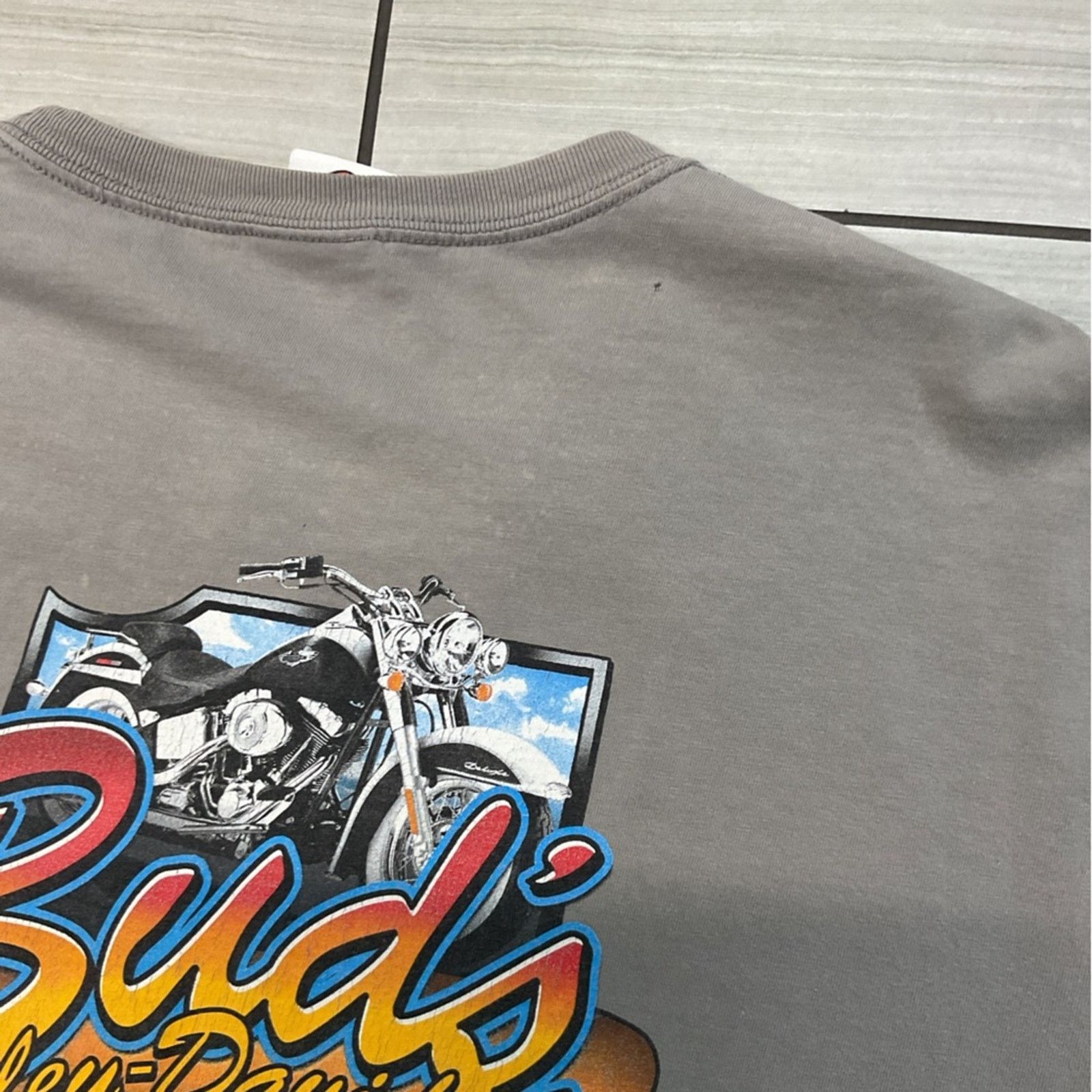 Harley Davidson Vintage 90s Harley Davidson Evansville, Indiana T-Shirt Size US XXL / EU 58 / 5 - 6 Thumbnail