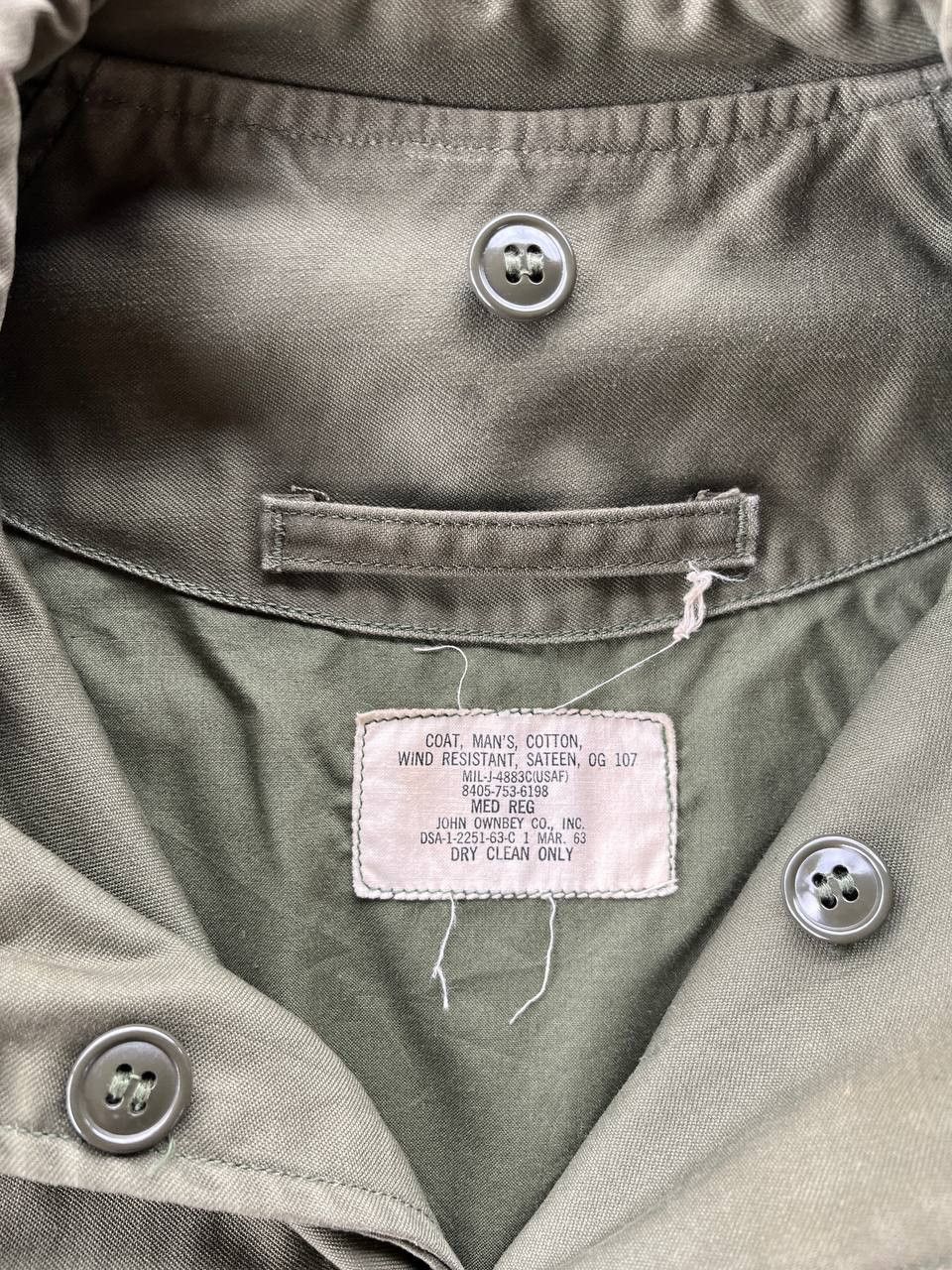 Vintage 60s United States Air Force Jacket Size US XL / EU 56 / 4 - 3 Thumbnail