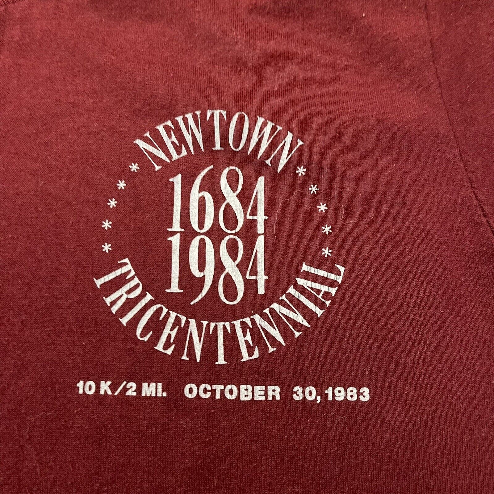 Other Vtg 1983 NEWTOWN PA Bucks County Tricentennial 10K TShirt M Size US M / EU 48-50 / 2 - 4 Thumbnail