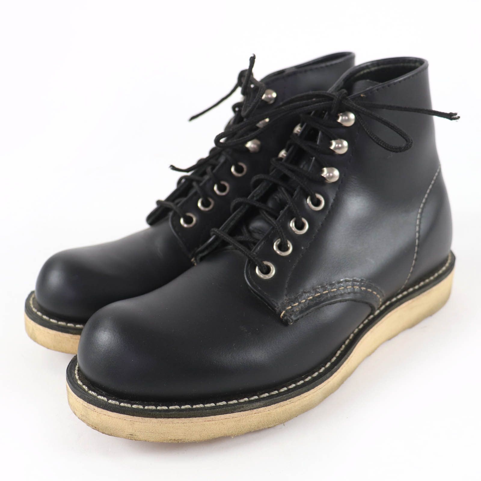 Other Other Red Wing Plain Toe Leather Short Boots Leather Shoes 8165 DUTY FREE for USA Size ONE SIZE - 1 Thumbnail
