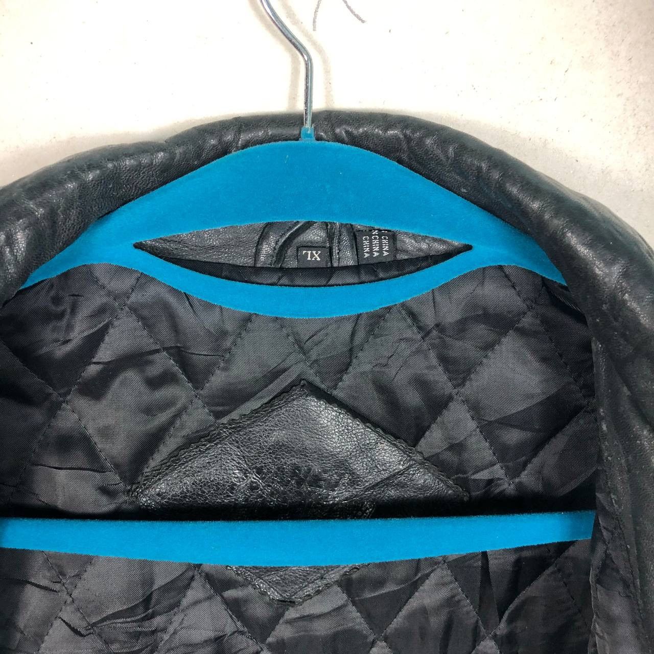 Planet Hollywood Vintage 90s Planet Hollywood Guam USA Leather Jacket Size US XL / EU 56 / 4 - 14 Thumbnail