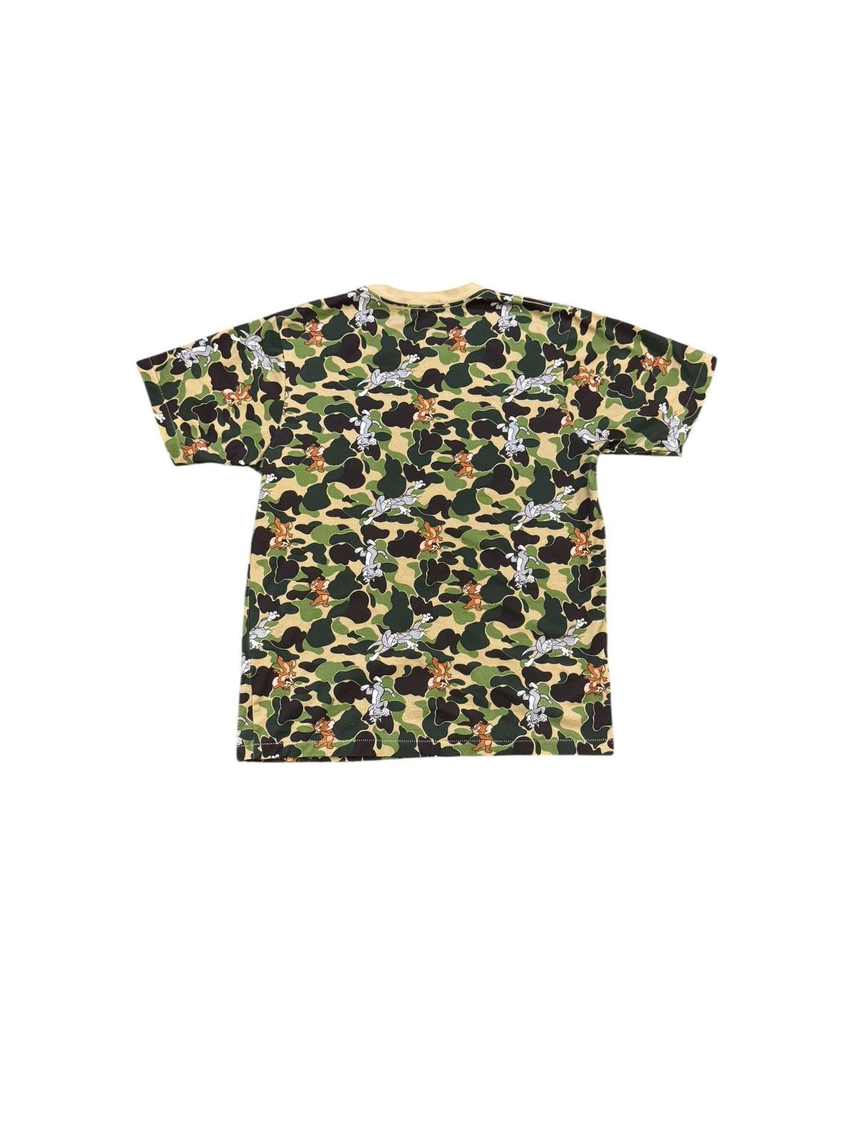 Bape BAPE Tom and Jerry Camo Tee Green Medium Size US M / EU 48-50 / 2 - 7 Thumbnail