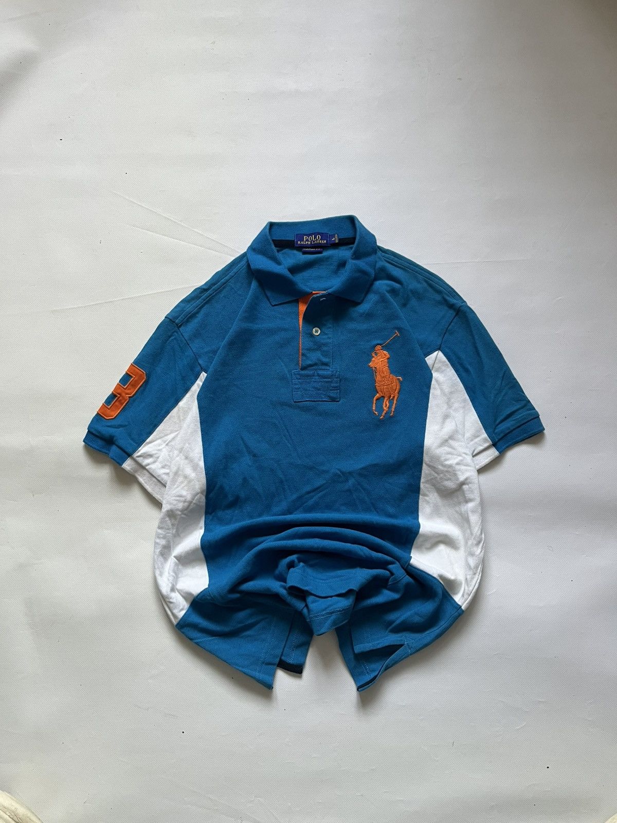 Polo Ralph Lauren Polo Ralph Lauren Striped Big Pony Polo Shirt Size US L / EU 52-54 / 3 - 1 Thumbnail