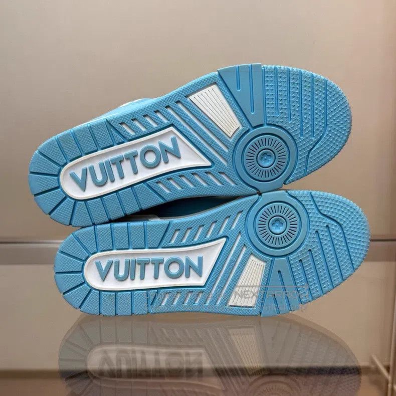 Louis Vuitton Louis Vuitton Trainer New Sky Blue shoes Size US 5.5 / IT 35.5 - 7 Thumbnail