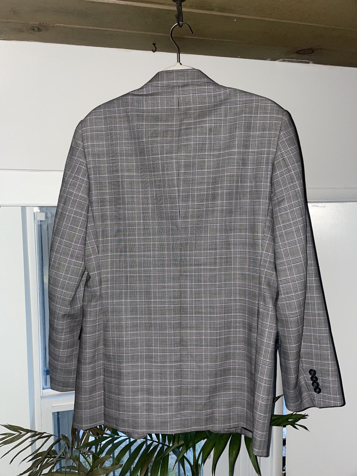 Versace Light wool plaid Versace blazer Size 38R - 2 Thumbnail