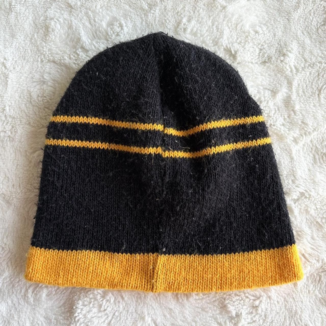 Other Vintage Towson University Hat Beanie Adult Black Gold Tigers Size ONE SIZE - 2 Thumbnail