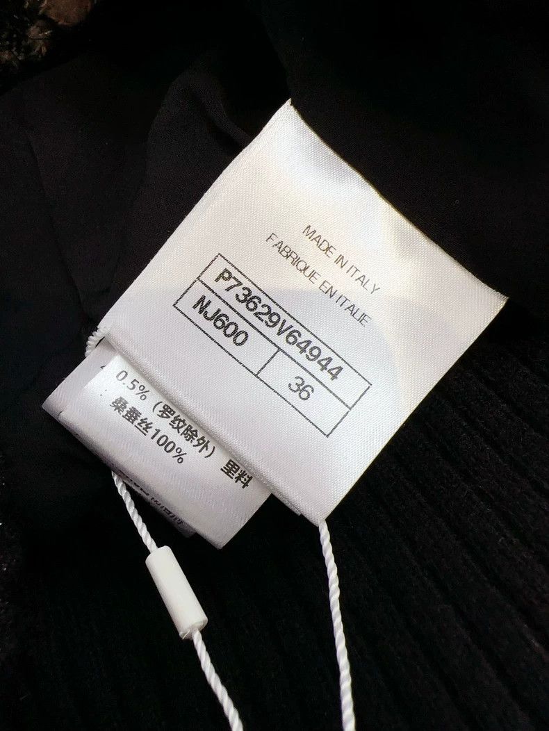 Chanel Chanel 22k autumn and winter show black and white plaid fi Size XS / US 0-2 / IT 36-38 - 7 Thumbnail