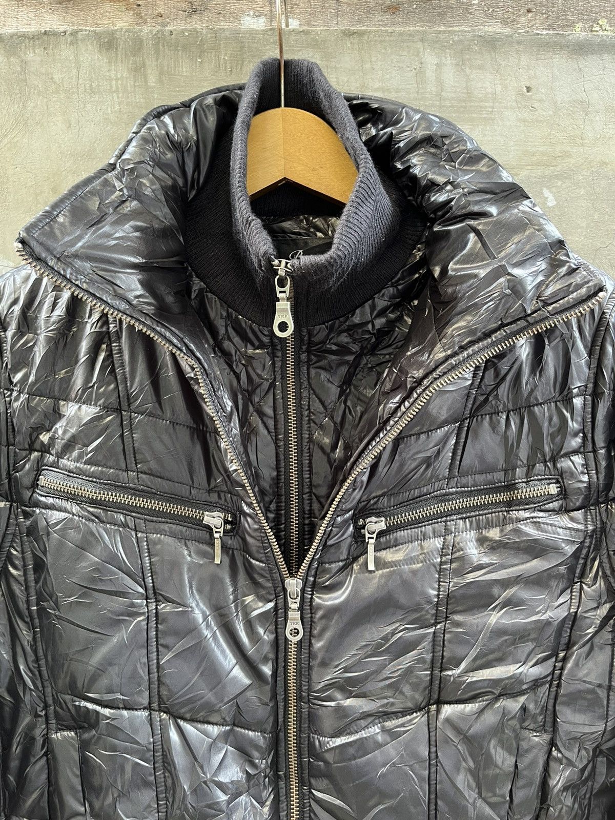 Japanese Brand Beno Double zipper Shiny Puffer lgb ifsixwasnine Size US M / EU 48-50 / 2 - 3 Thumbnail