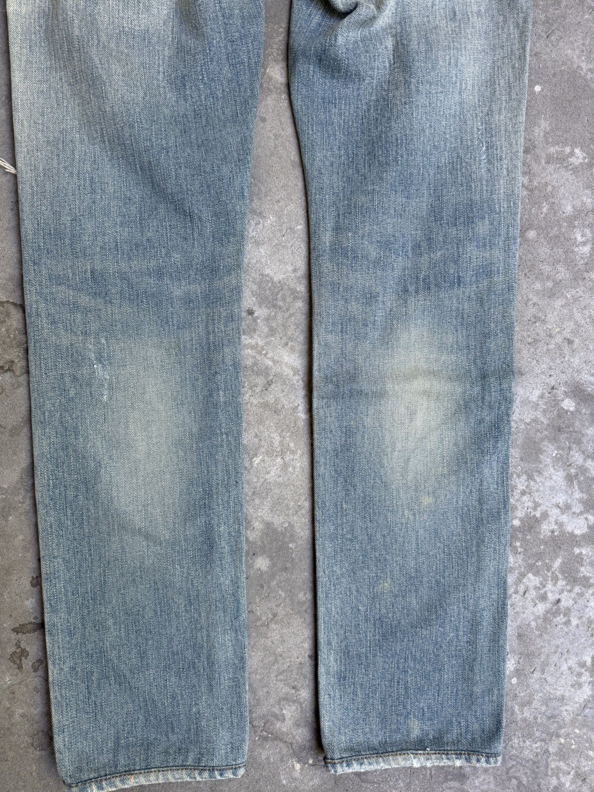 Saint Laurent Paris SS19 Saint Laurent blue distressed crash denim jeans Size US 28 / EU 44 - 10 Thumbnail