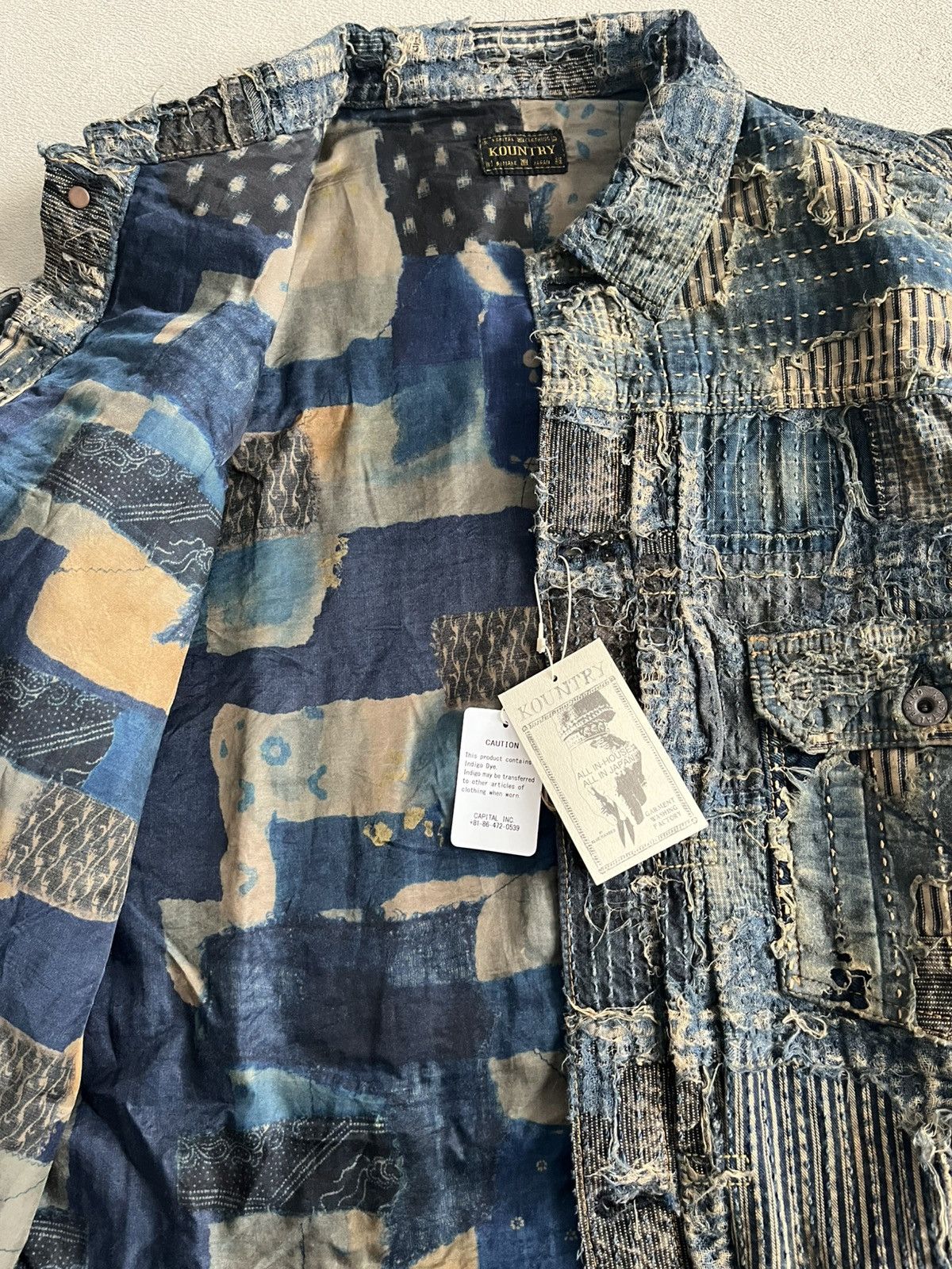 Kapital Kapital Boro Spring 1st Jacket sz 4 Size US XL / EU 56 / 4 - 7 Thumbnail