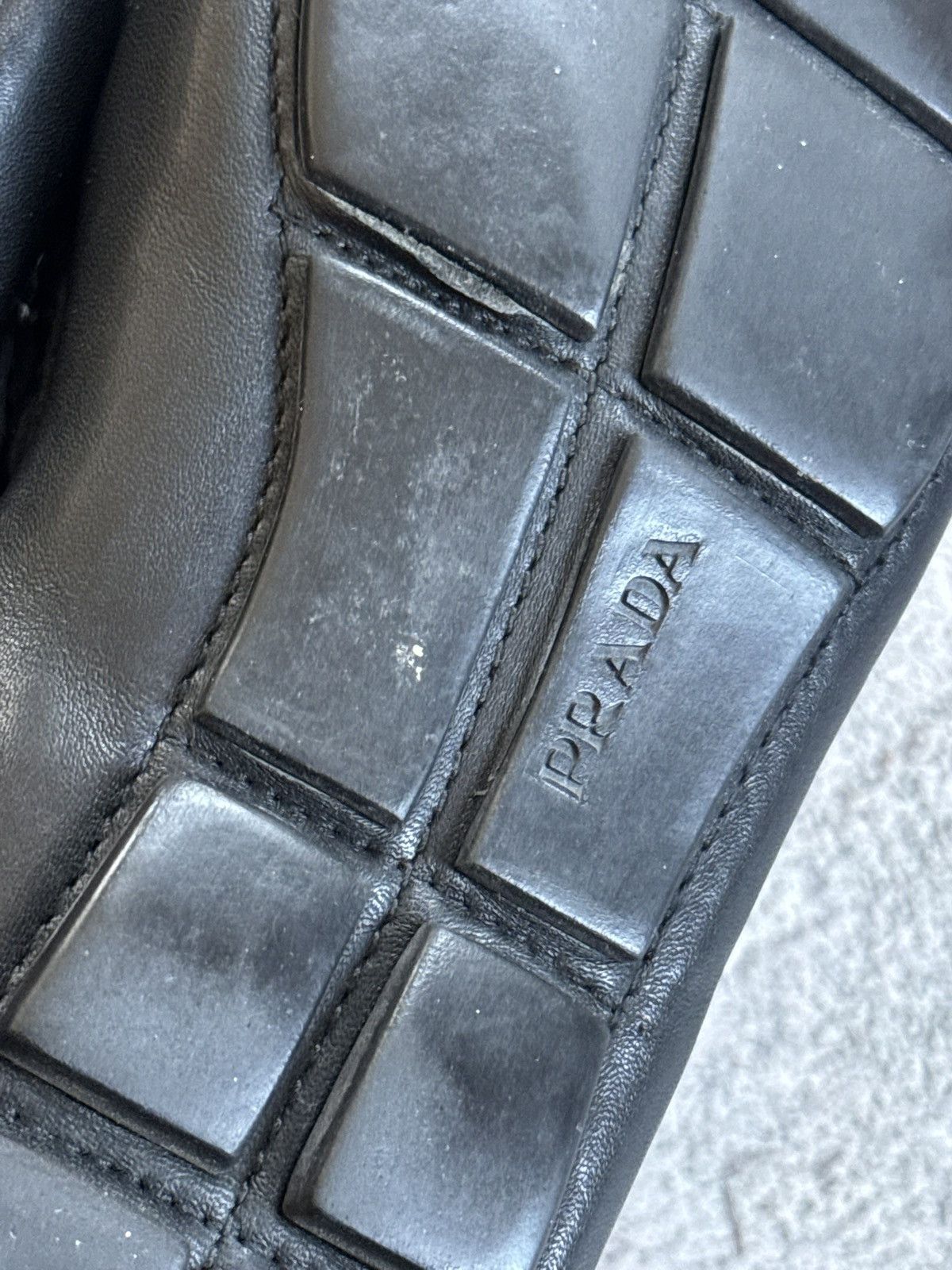 Prada Prada retro black leather low top shoes loafers casual Size US 5.5 / IT 35.5 - 12 Thumbnail