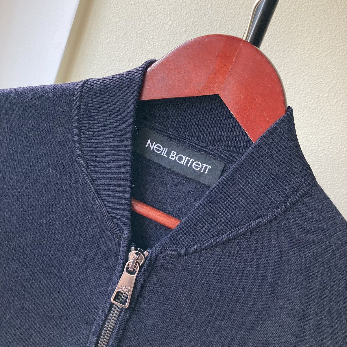 Neil Barrett Neil Barrett Bomber Zip Jacket Wool Size US L / EU 52-54 / 3 - 2 Thumbnail