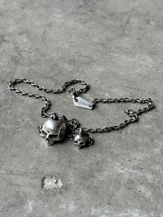 Number (N)ine Number (N)ine Jam Home Made Skull Necklace | Grailed