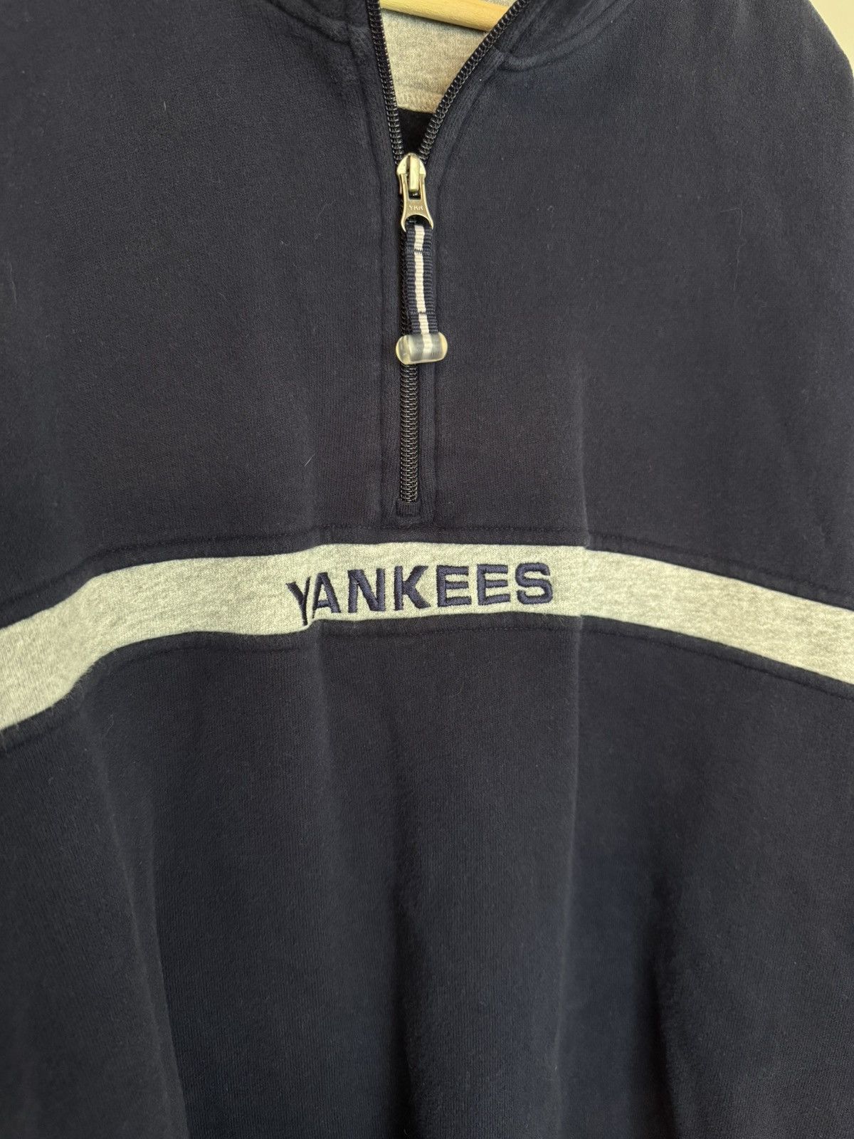 New York Yankees Navy Yankee Quarter Zip Size US XL / EU 56 / 4 - 3 Thumbnail