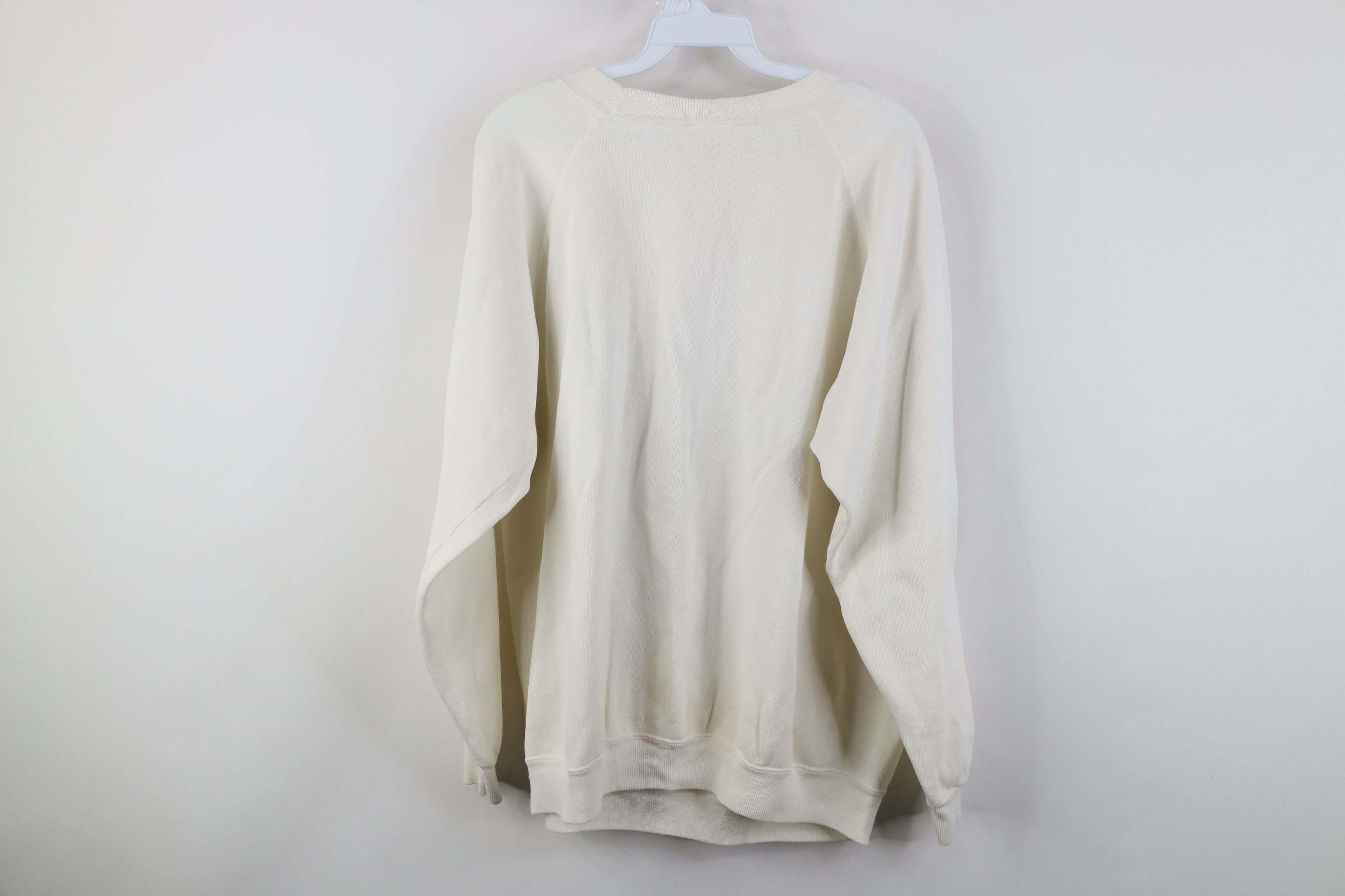 Vintage Vintage 80s 90s Streetwear Patch Crewneck Sweatshirt USA Size XXL / US 16-18 / IT 52-54 - 9 Thumbnail