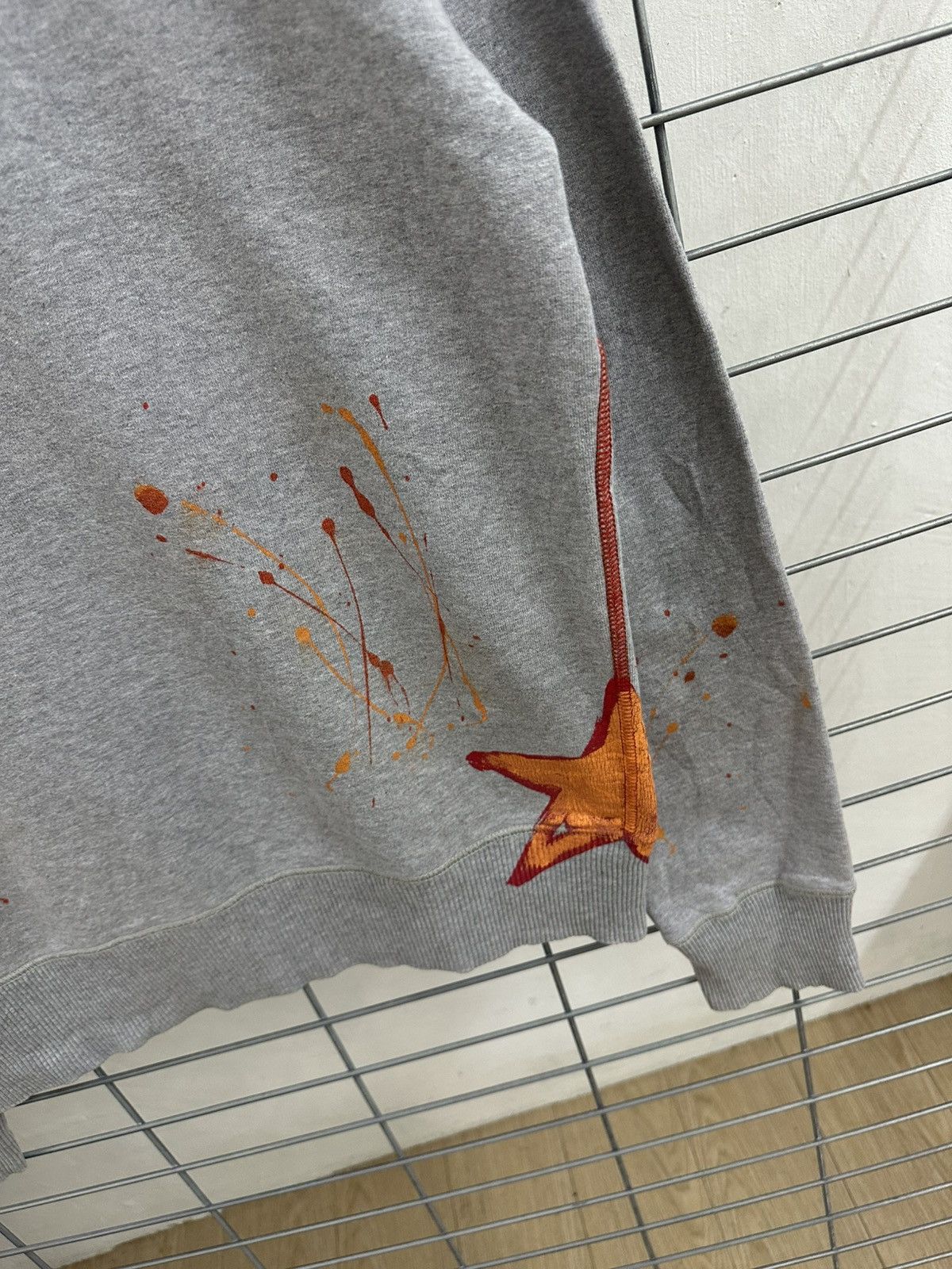 Diesel Vtg Diesel Industry Futuristic Dream Y2K Splatter Sweatshirt Size US L / EU 52-54 / 3 - 11 Thumbnail