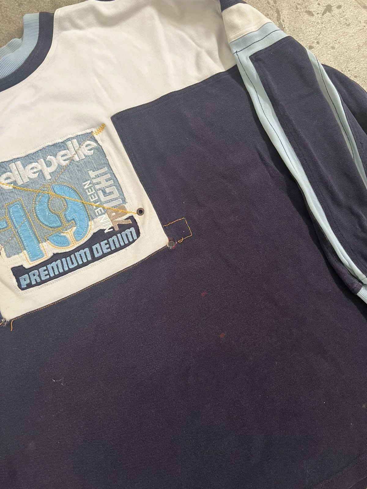 Pelle Pelle Vintage very rare Pelle Pelle patchwork hip hop crewneck 5xl Size US XXL / EU 58 / 5 - 6 Thumbnail