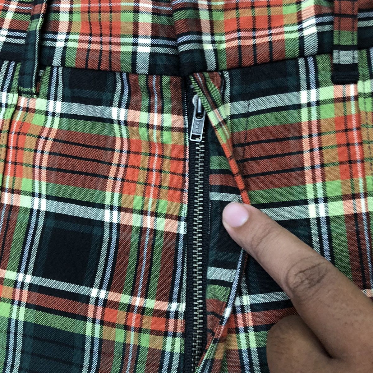 GU × Japanese Brand GU X Beautiful People Tartan Check Design Casual Pants Size 30" / US 8 / IT 44 - 7 Thumbnail