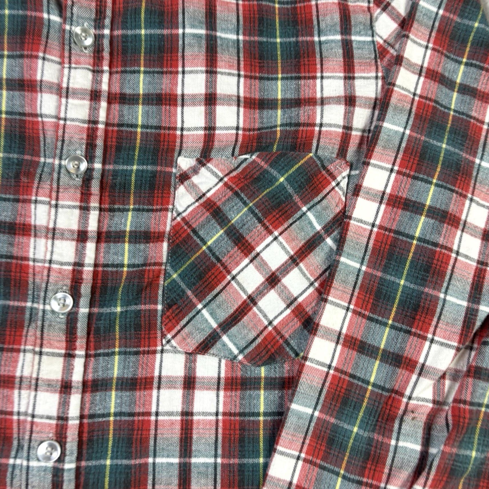 Vintage VINTAGE Dambly Shirt Button Up Flannel Plaid Red M 90s Size US M / EU 48-50 / 2 - 6 Thumbnail