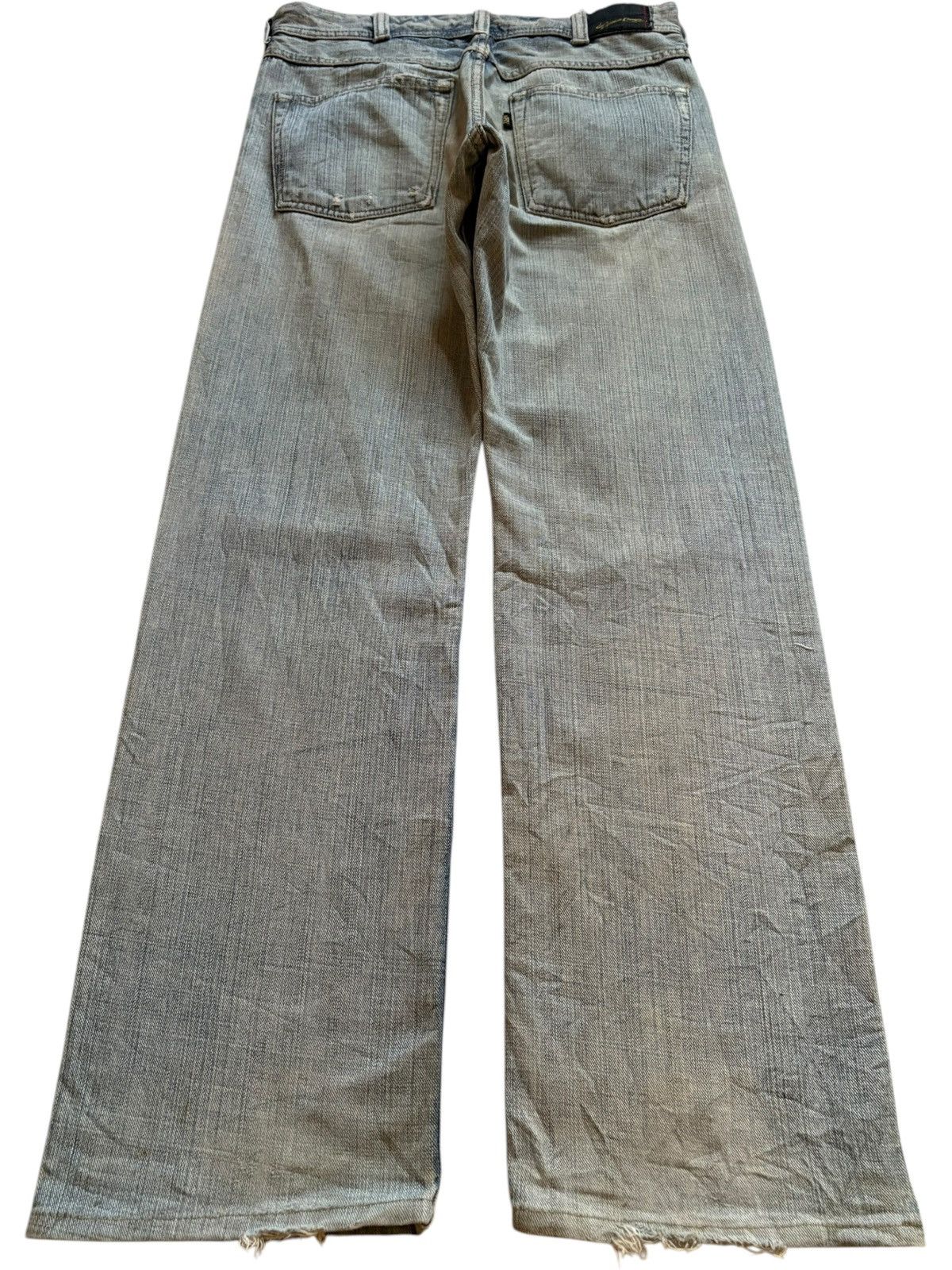 Japanese Brand Vintage Japanese Brand Mud Wash Distressed Baggy Jeans Size US 31 - 2 Thumbnail
