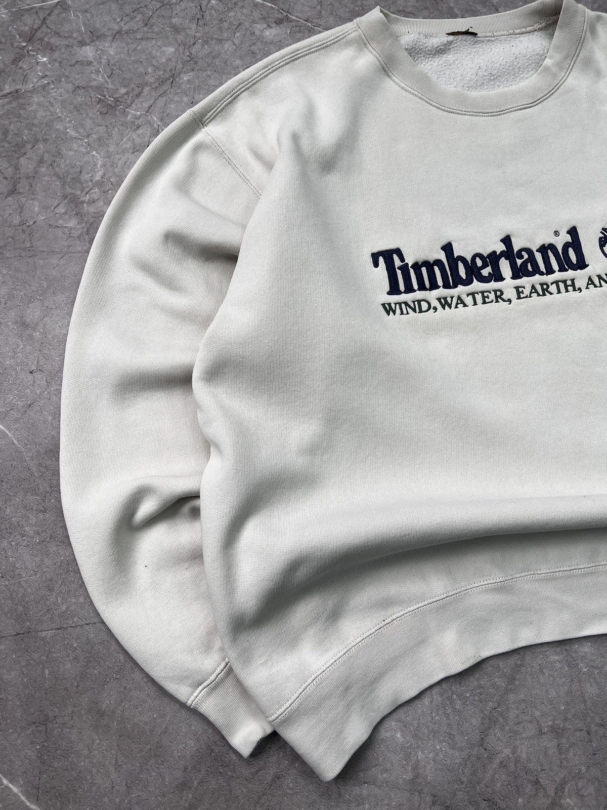 Timberland × Vintage VINTAGE BIG LOGO 90s retro timberland CREWNECK SWEATSHIRT Size US XL / EU 56 / 4 - 2 Thumbnail